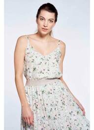 Débardeur vert BELLITA femme