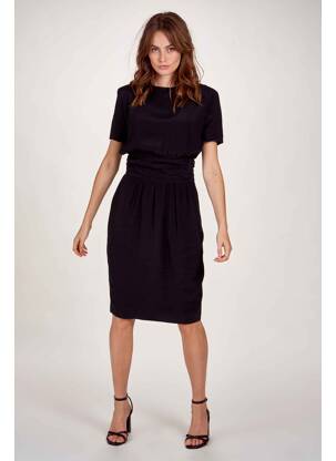 Robe mi-longue noir MOLLY BRACKEN femme