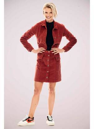 Jupe courte rouge GARCIA femme