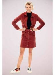 Jupe courte rouge GARCIA femme