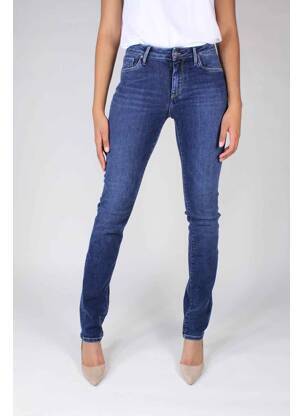 Jeans coupe slim bleu PEPE femme