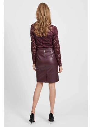 Jupe courte rouge VILA femme