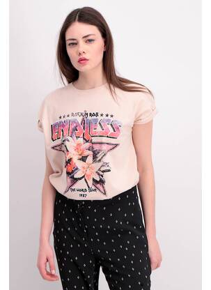 T-shirt rose VILA femme