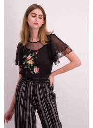 Top noir VERO MODA femme