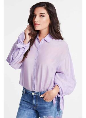 Chemisier violet GUESS femme