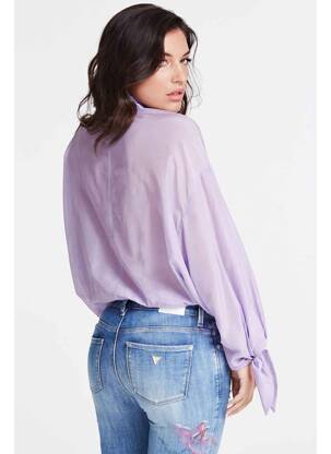Chemisier violet GUESS femme