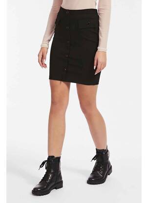 Jupe courte noir GUESS femme