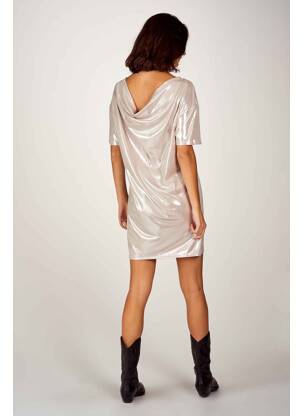 Robe courte argent GUESS femme