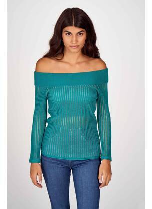T-shirt vert GUESS femme