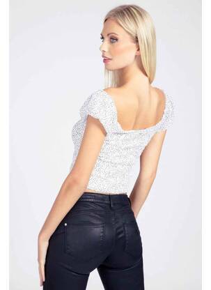 Top blanc GUESS femme