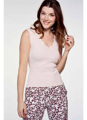 Pull rose GUESS femme