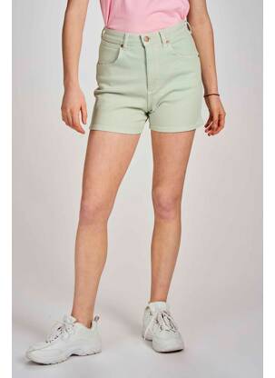 Short vert WRANGLER femme