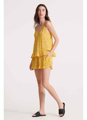 Top jaune SUPERDRY femme