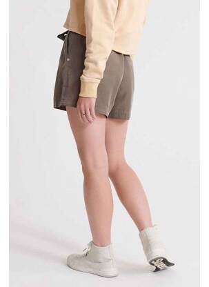 Short vert SUPERDRY femme
