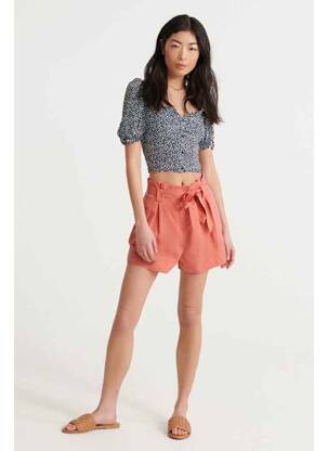 Short rouge SUPERDRY femme