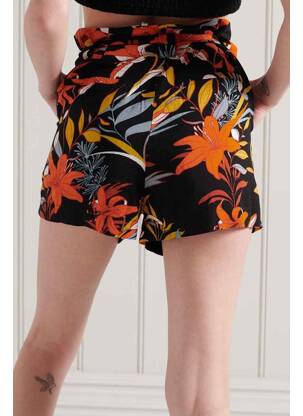 Short noir SUPERDRY femme