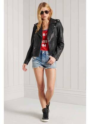 Short blanc SUPERDRY femme