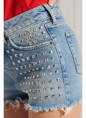 Short blanc SUPERDRY femme