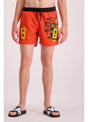 Short de bain rouge ZEB STYLE LAB  homme
