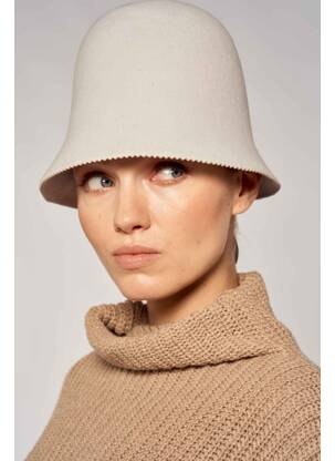 Chapeau blanc YUGEN femme