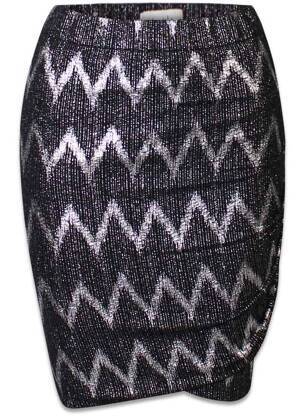 Jupe mi-longue noir BLEND SHE femme