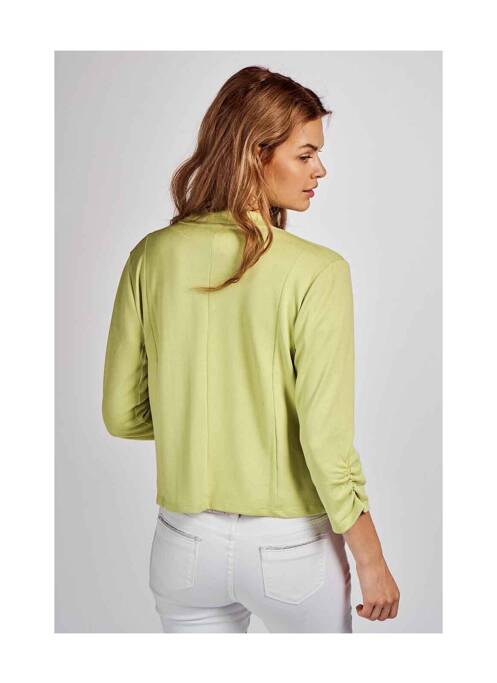 Gilet manches longues vert MORE & MORE pour femme