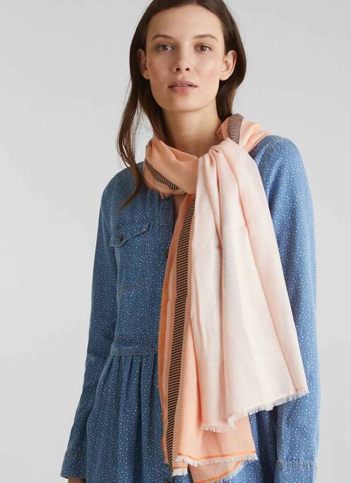 Foulard orange ESPRIT pour femme