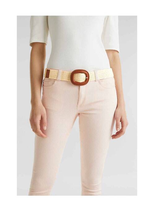 Ceinture beige ESPRIT pour femme