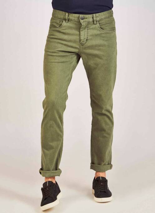 Jeans coupe slim vert TOM TAILOR pour homme