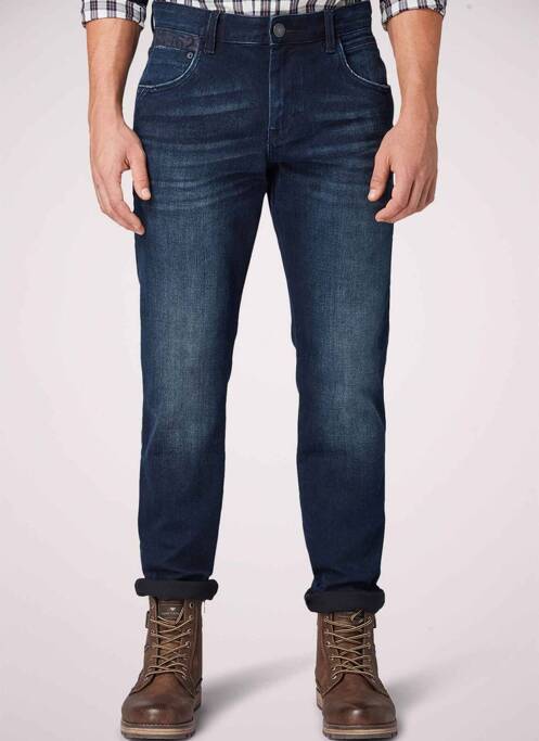 Jeans coupe slim bleu TOM TAILOR pour homme