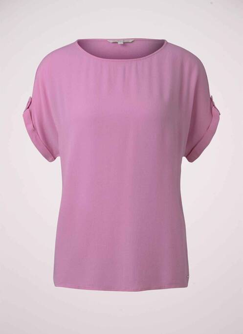 T-shirt rose TOM TAILOR pour femme