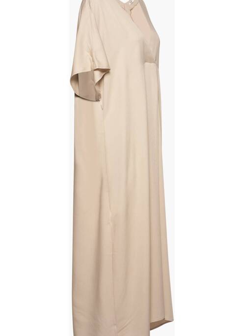 Robe longue beige NA-KD pour femme
