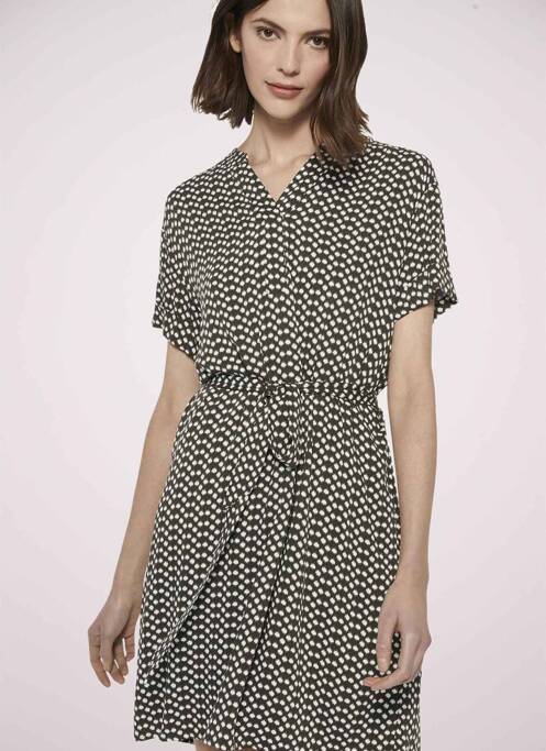 Robe mi-longue vert TOM TAILOR pour femme