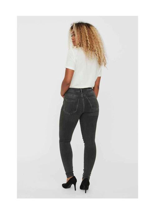 Jeans coupe slim gris VERO MODA pour femme