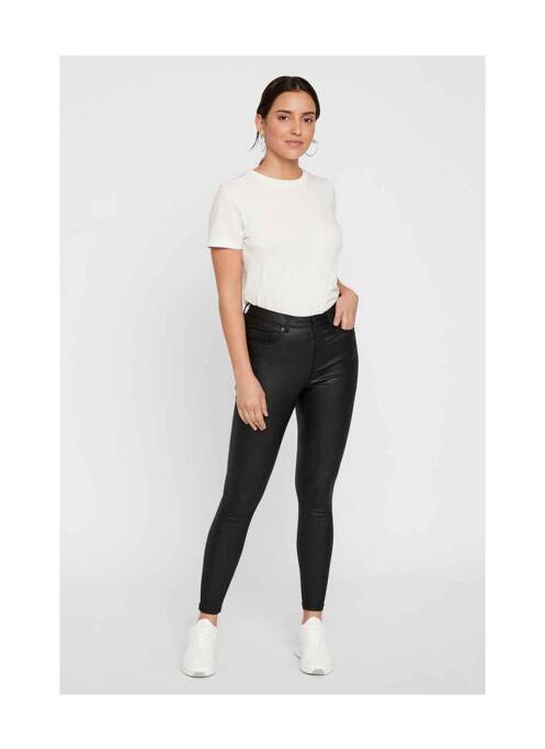 Jeans skinny noir VERO MODA pour femme