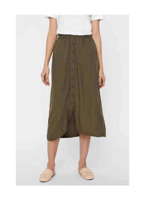 Jupe longue vert VERO MODA pour femme