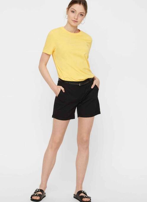 Short noir VERO MODA pour femme