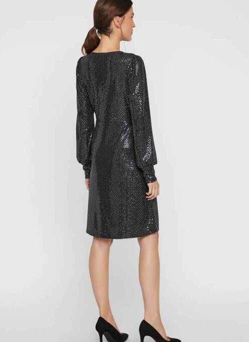 Robe mi-longue noir VERO MODA pour femme
