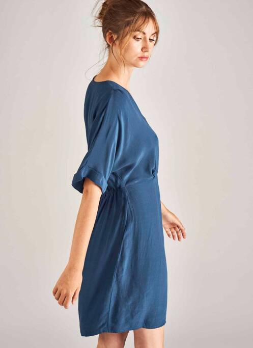 Robe mi-longue bleu VERO MODA pour femme