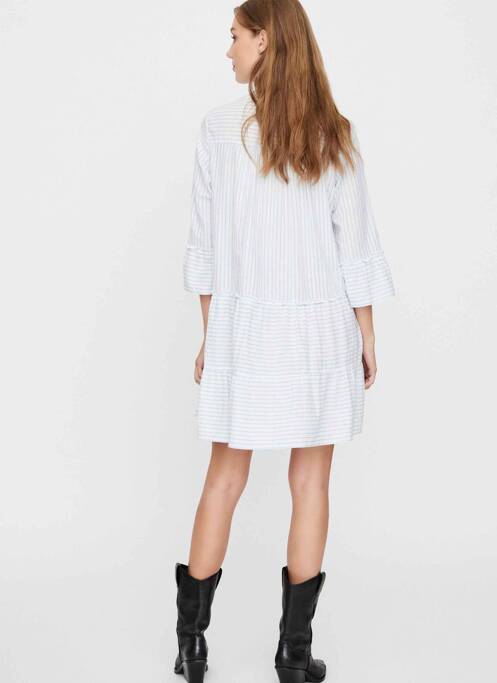 Robe courte blanc VERO MODA femme