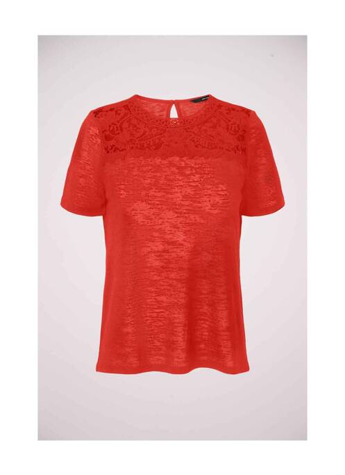 T-shirt rouge VERO MODA pour femme
