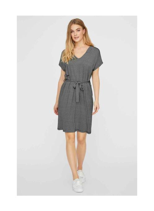 Robe mi-longue noir VERO MODA pour femme