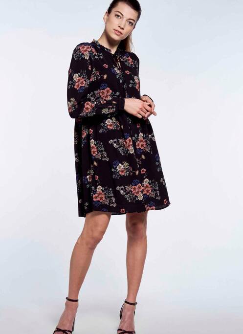 Robe mi-longue noir VERO MODA pour femme