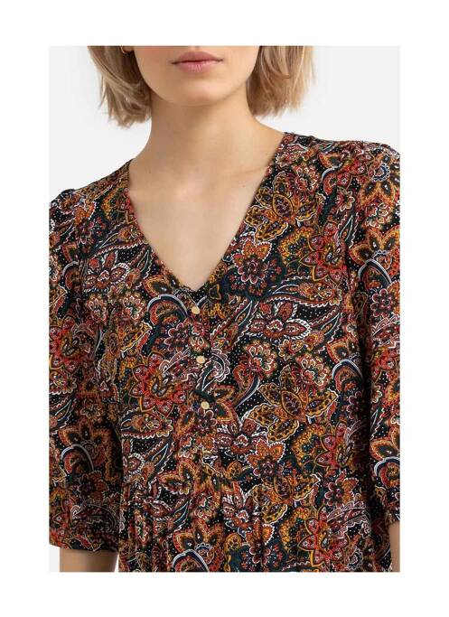 Robe mi-longue noir VERO MODA pour femme