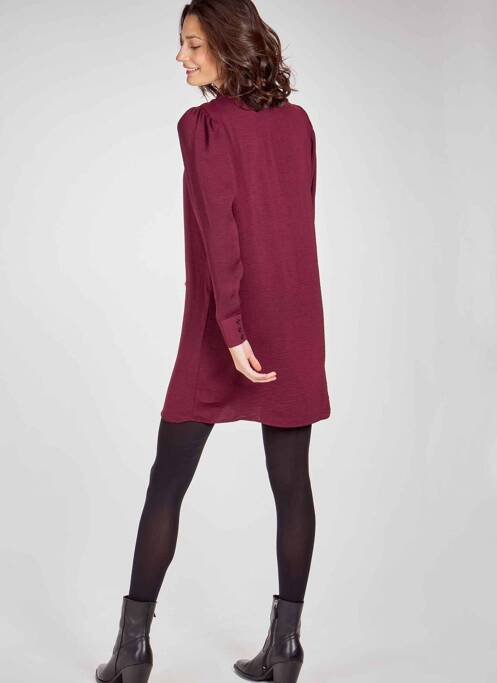 Robe courte violet VERO MODA pour femme