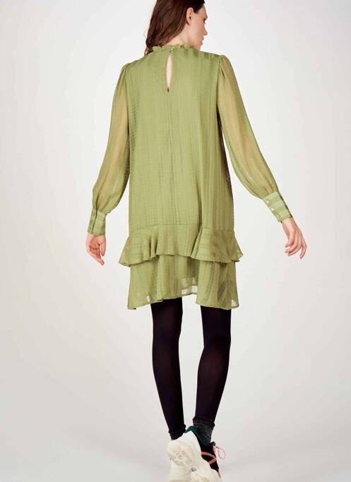 Robe mi-longue vert VERO MODA pour femme