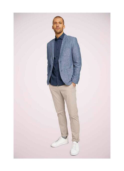 Blazer bleu TOM TAILOR pour homme