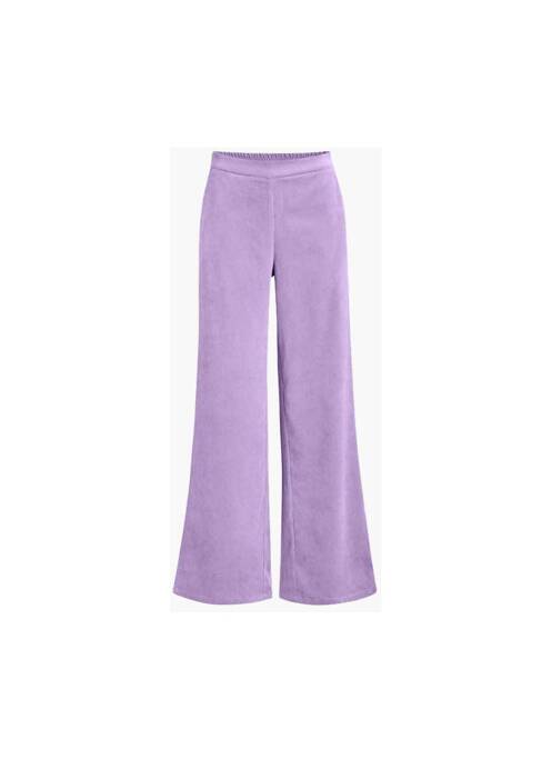 Pantalon flare violet VERO MODA pour femme