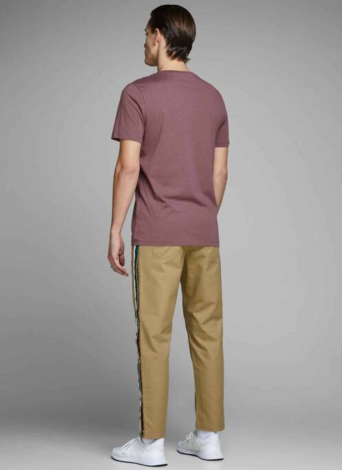 Pantalon chino rouge JACK & JONES pour homme