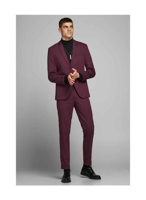 Pantalon chino rouge JACK & JONES homme